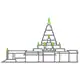 A temple with multiple shrines located in Shirdi