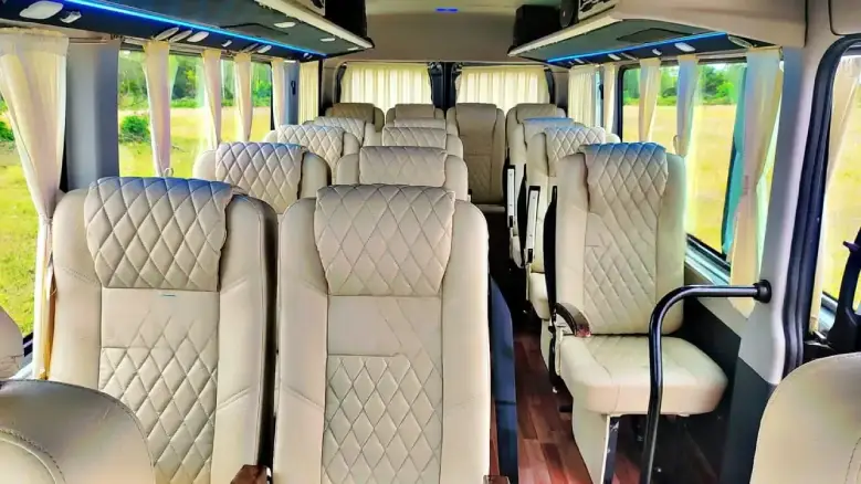 tempo traveller on rent