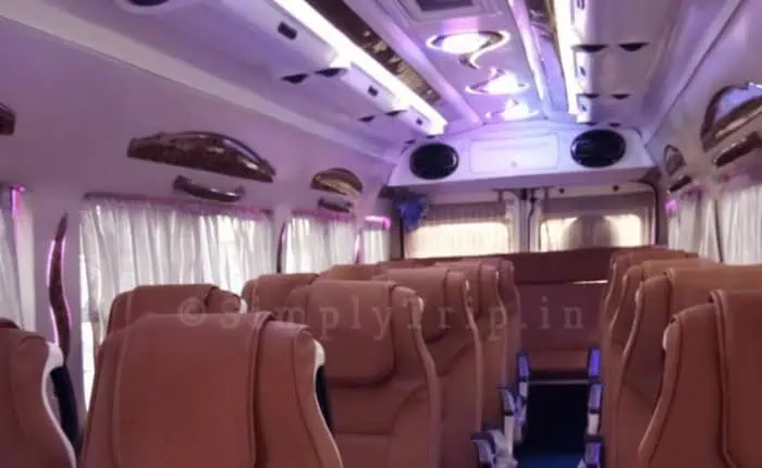20 seater tempo traveller on rent in Delhi NCR