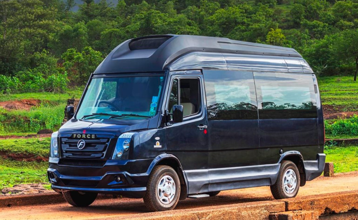Hire a Maharaja tempo traveller in Delhi for luxury group travel