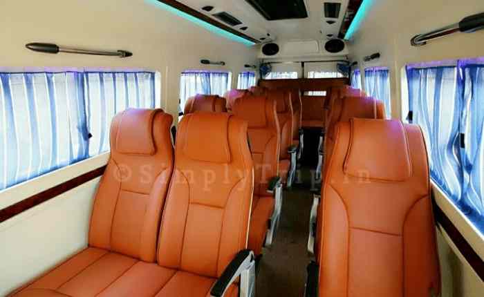 Prime 17 Seater Tempo Traveller