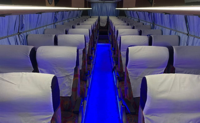 Luxury Bus on rent in Delhi